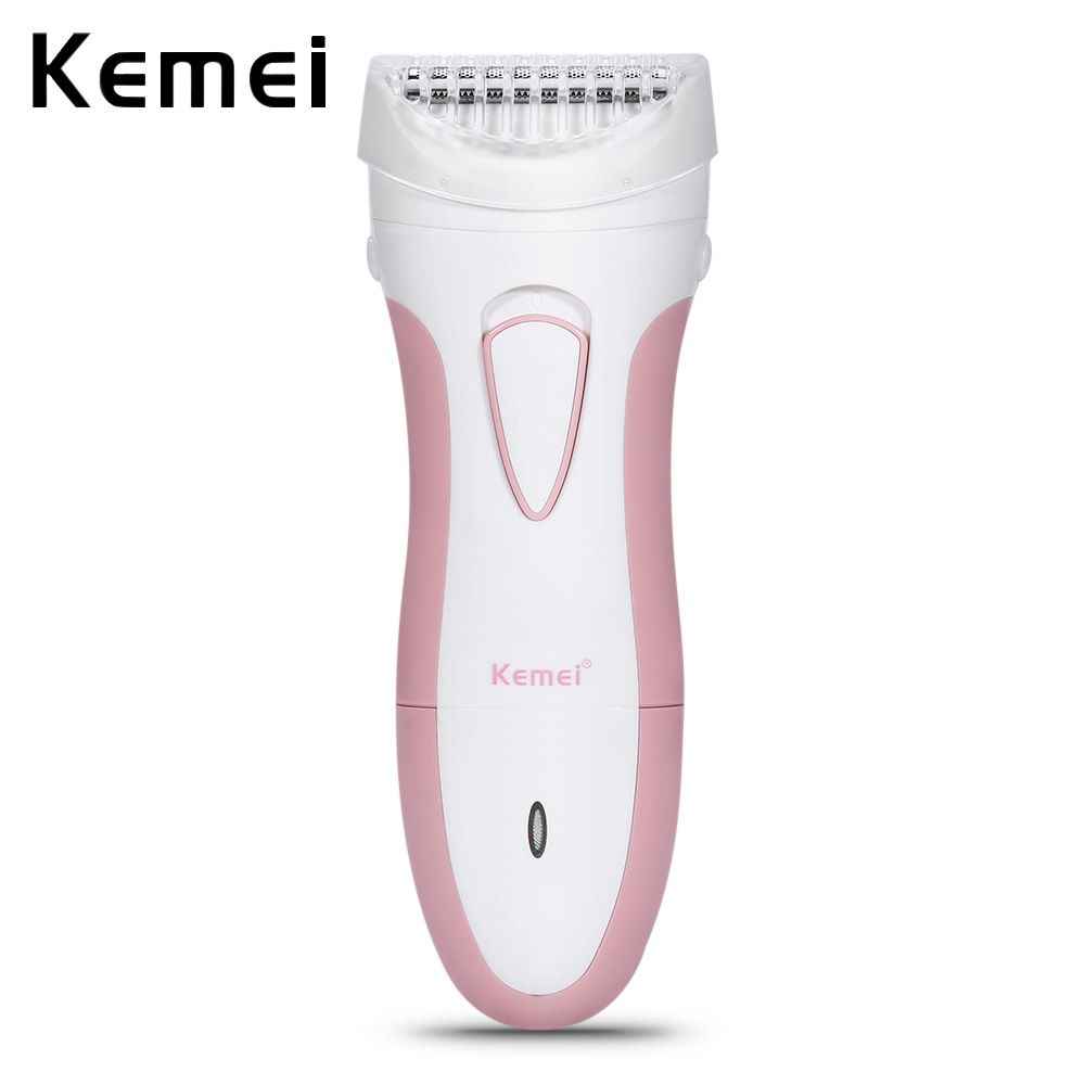 Buy Kemei KM-5001 Rechargeable Cordless Lady Hair Shaver - Purplle