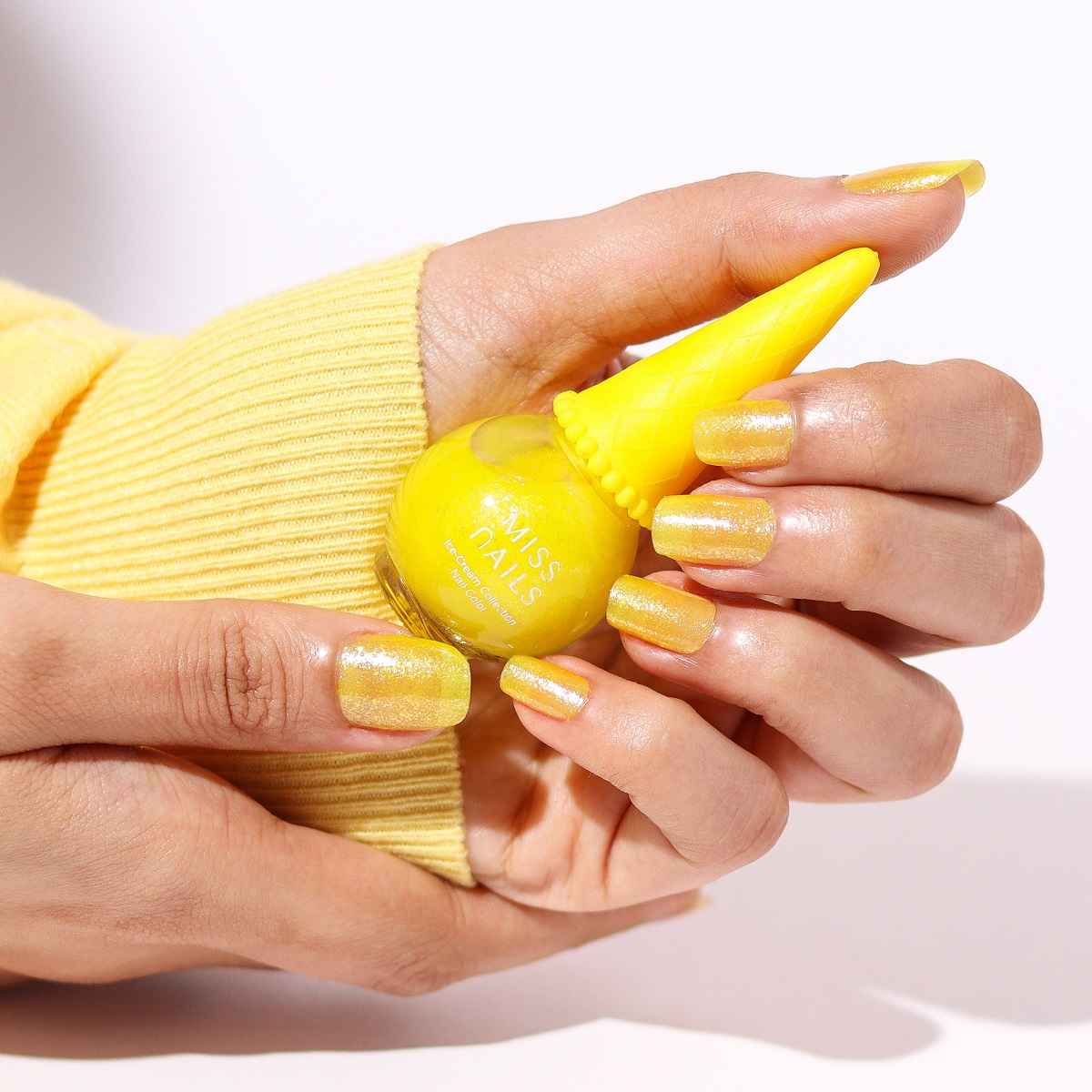 Buy Miss Nails Ice Cream Collection Citrus Spark  - Purplle