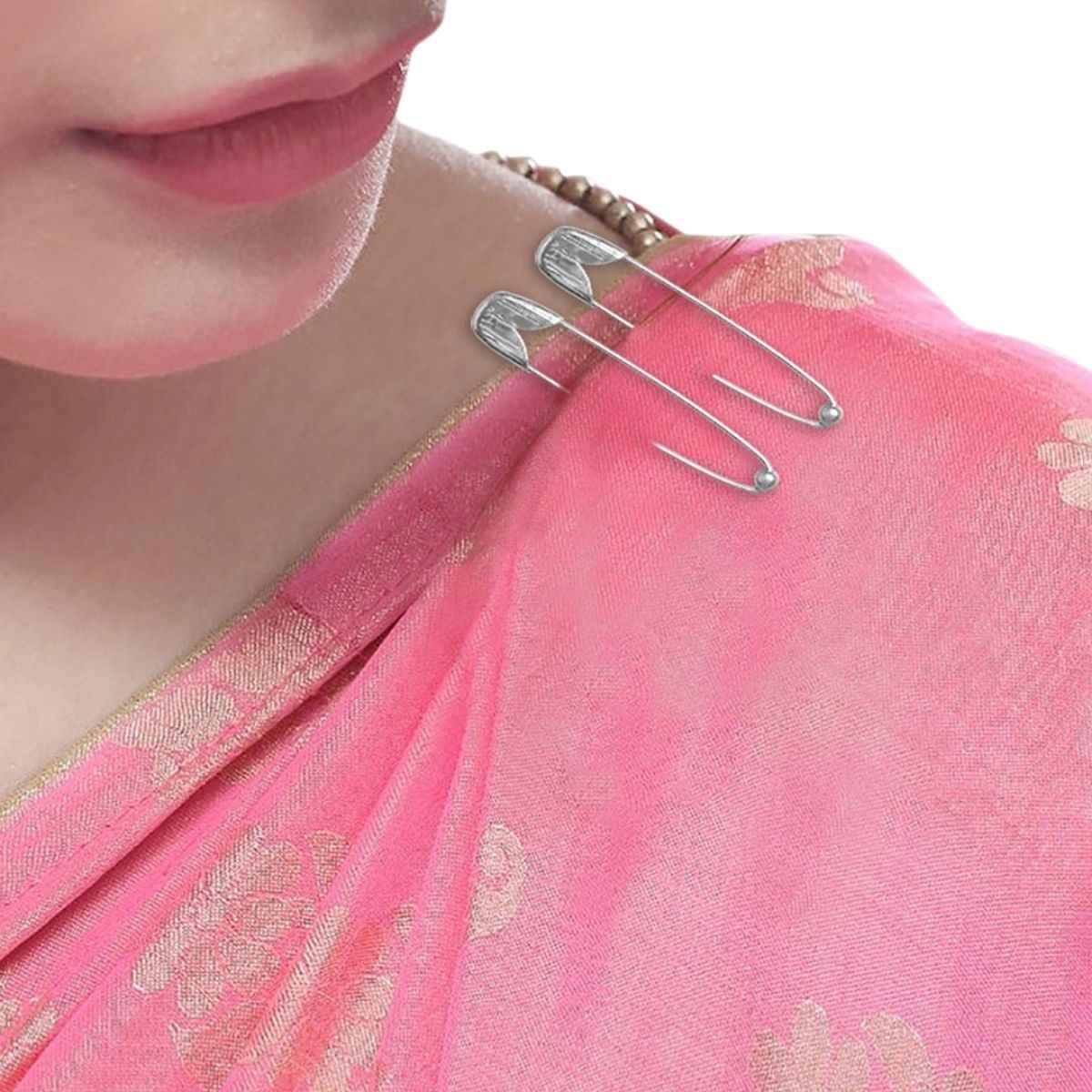 Buy AccessHer Women Set of 12 Saree Pins - Purplle