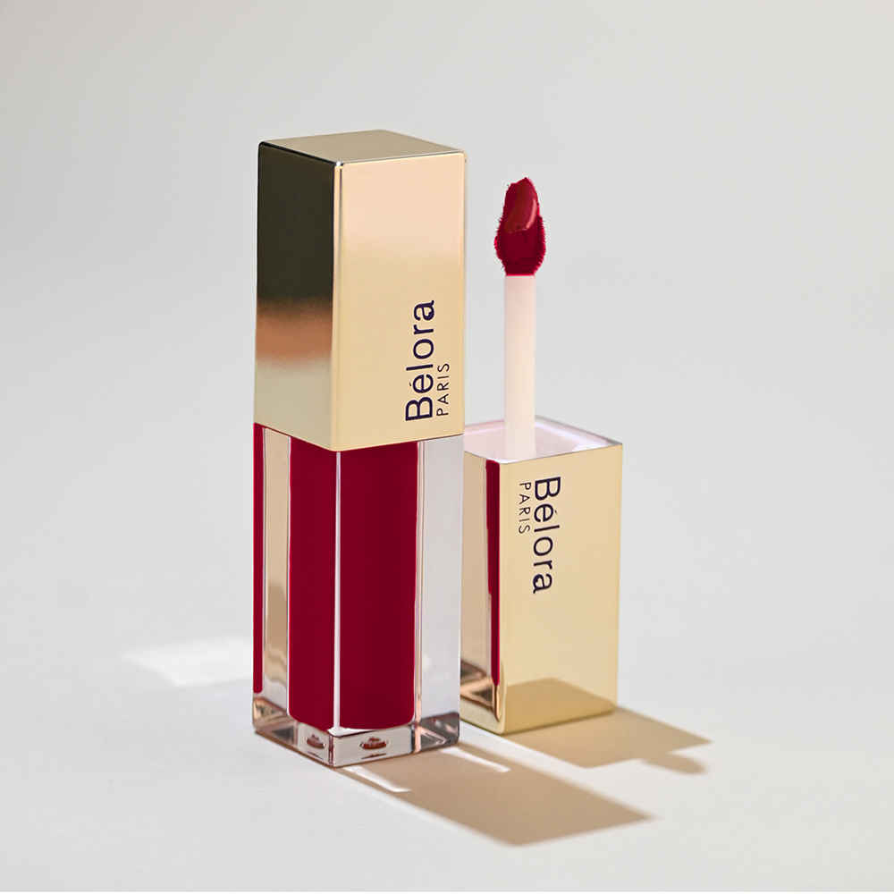 Buy Belora Paris Leave No Evidence Liquid Matte Lipstick - 11 Lychee Red - Purplle