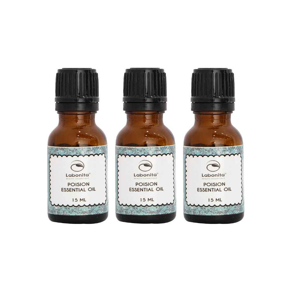 Buy Labonita Pack of 3 Labonita 100% Natural Poision Essential Oil - (15 ml each) - Purplle