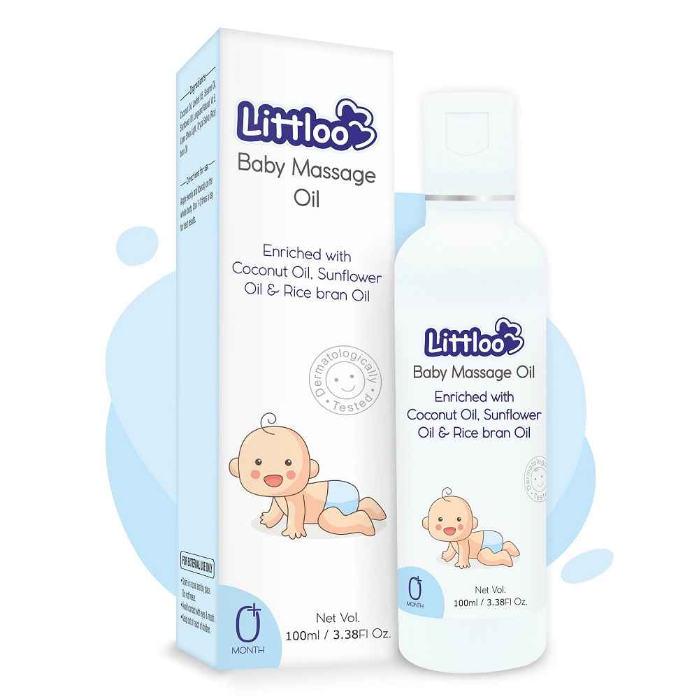 Buy Littloo Baby Massage Oil (100 ML) - Purplle