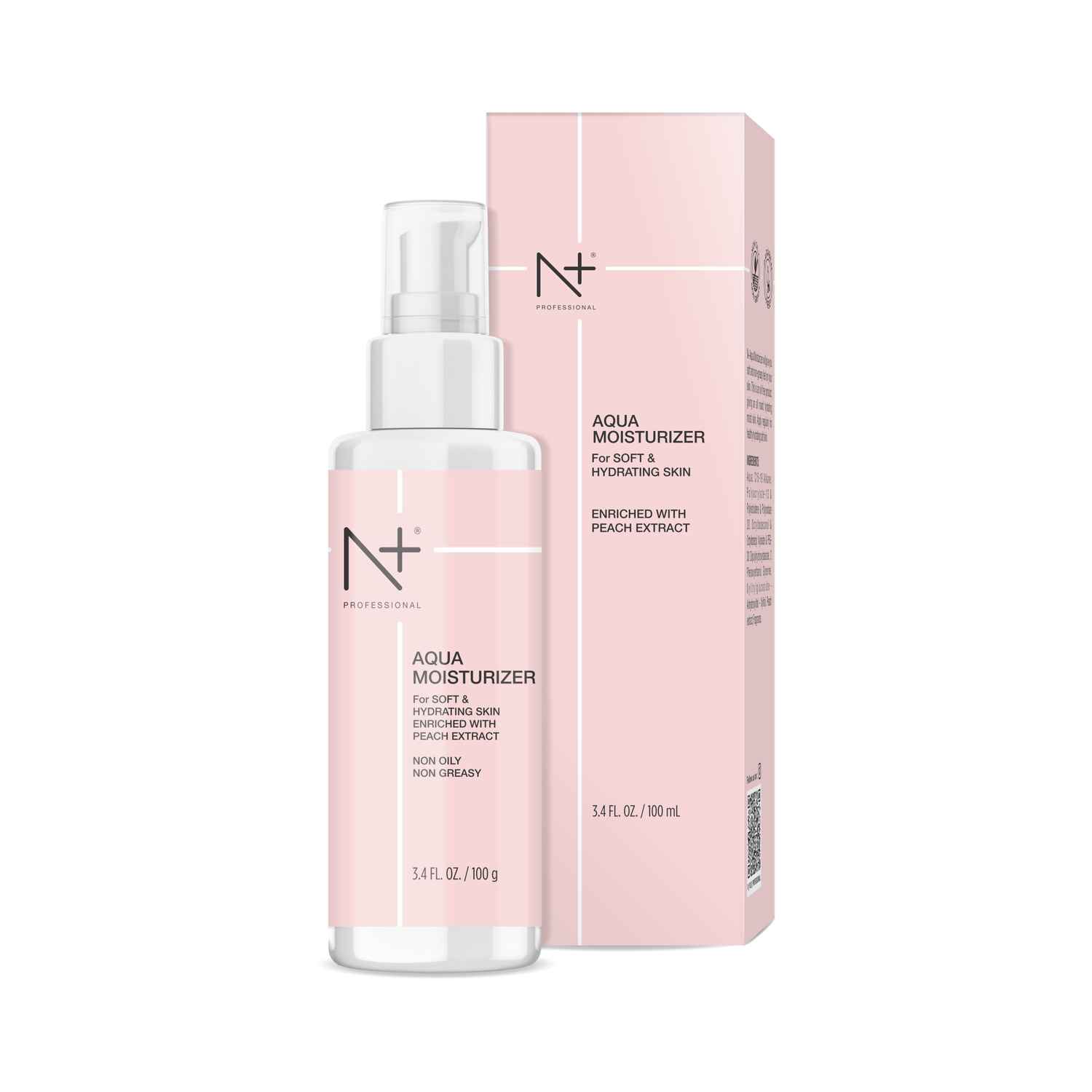 Buy N Plus Professional Aqua Moisturiser, Non Oily and Non Greasy - Purplle