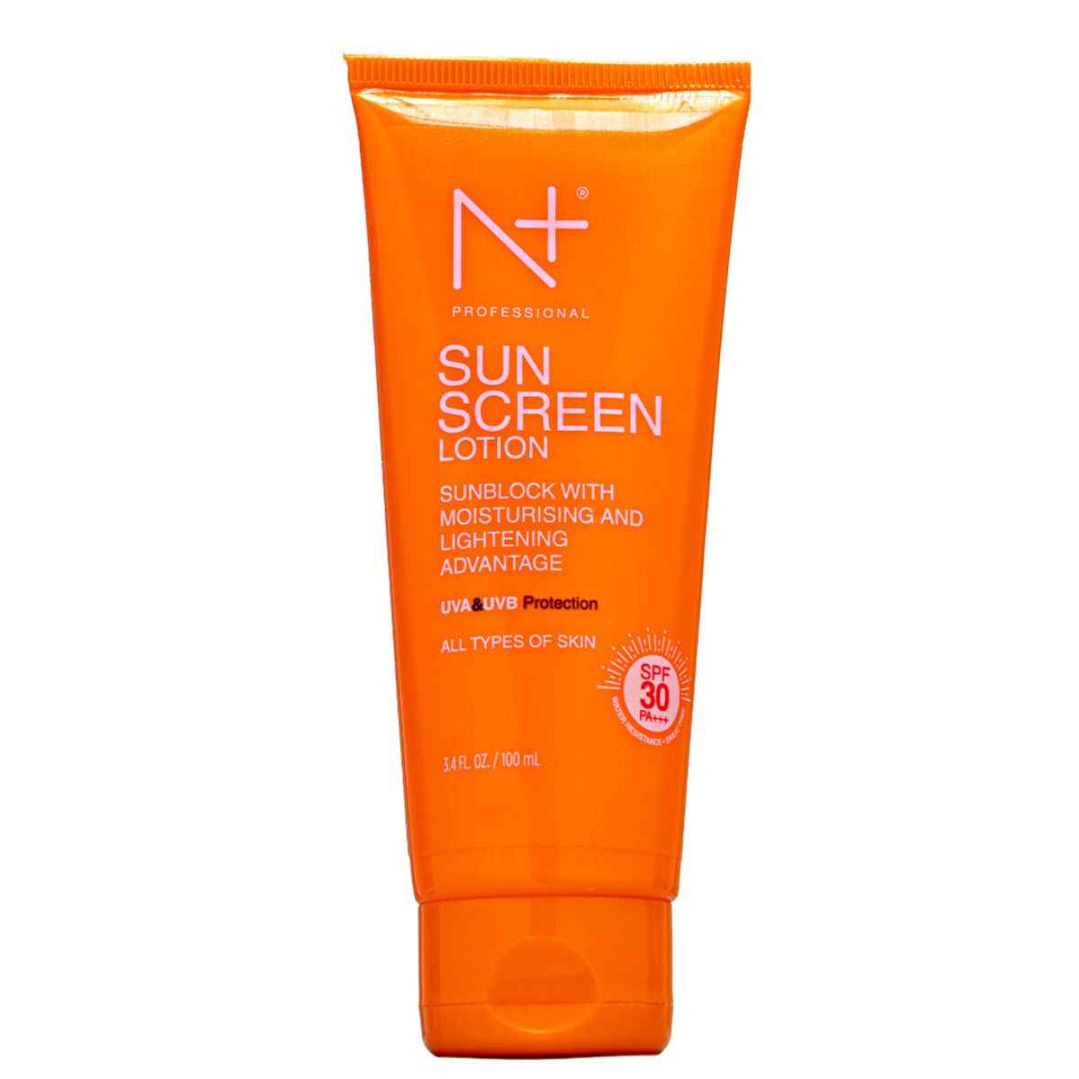 Buy N Plus Professional Sun Screen Lotion, SPF 30 - Purplle