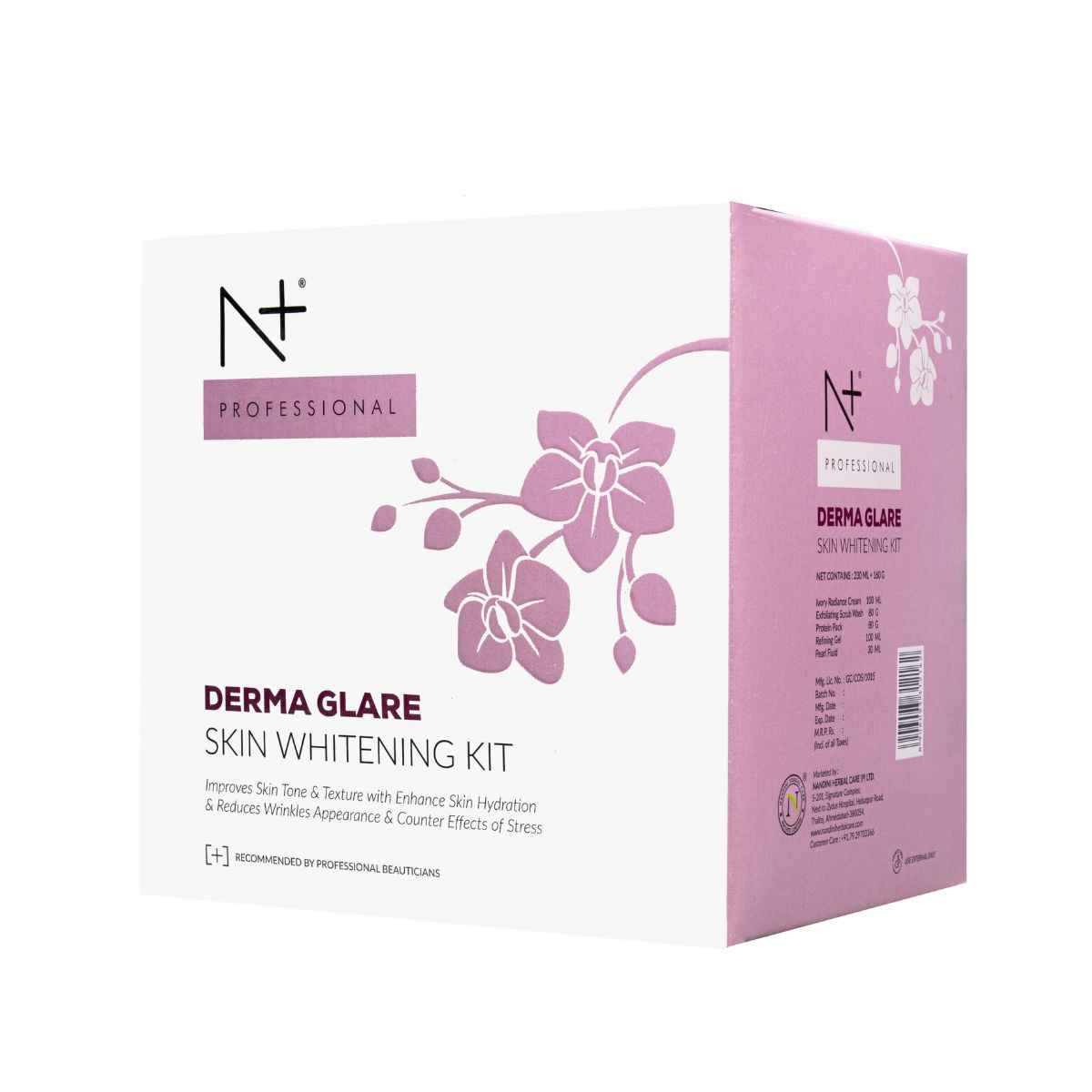 Buy N Plus Professional Derma Glare Skin Whitening kit - Purplle