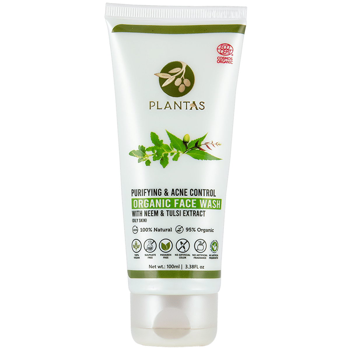 Buy Plantas Purifying & Acne Control Organic Face Wash - Purplle