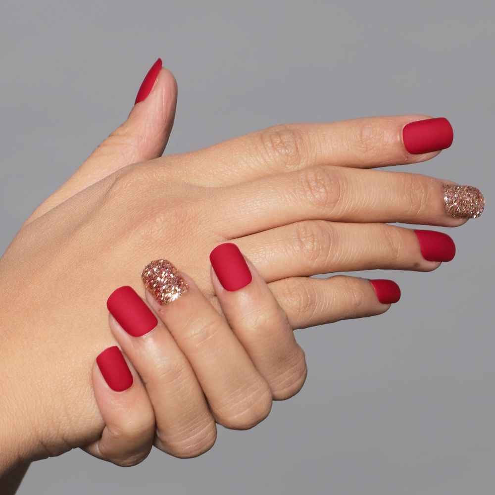 Buy Lick 30 Pieces Reusable Artificial Acrylic Nails For Women's & Girls Nails Extension - Purplle