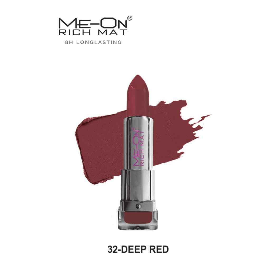 Buy Me-On 8H Longlasting Rich Mat Lipstick Shade#32 - Purplle