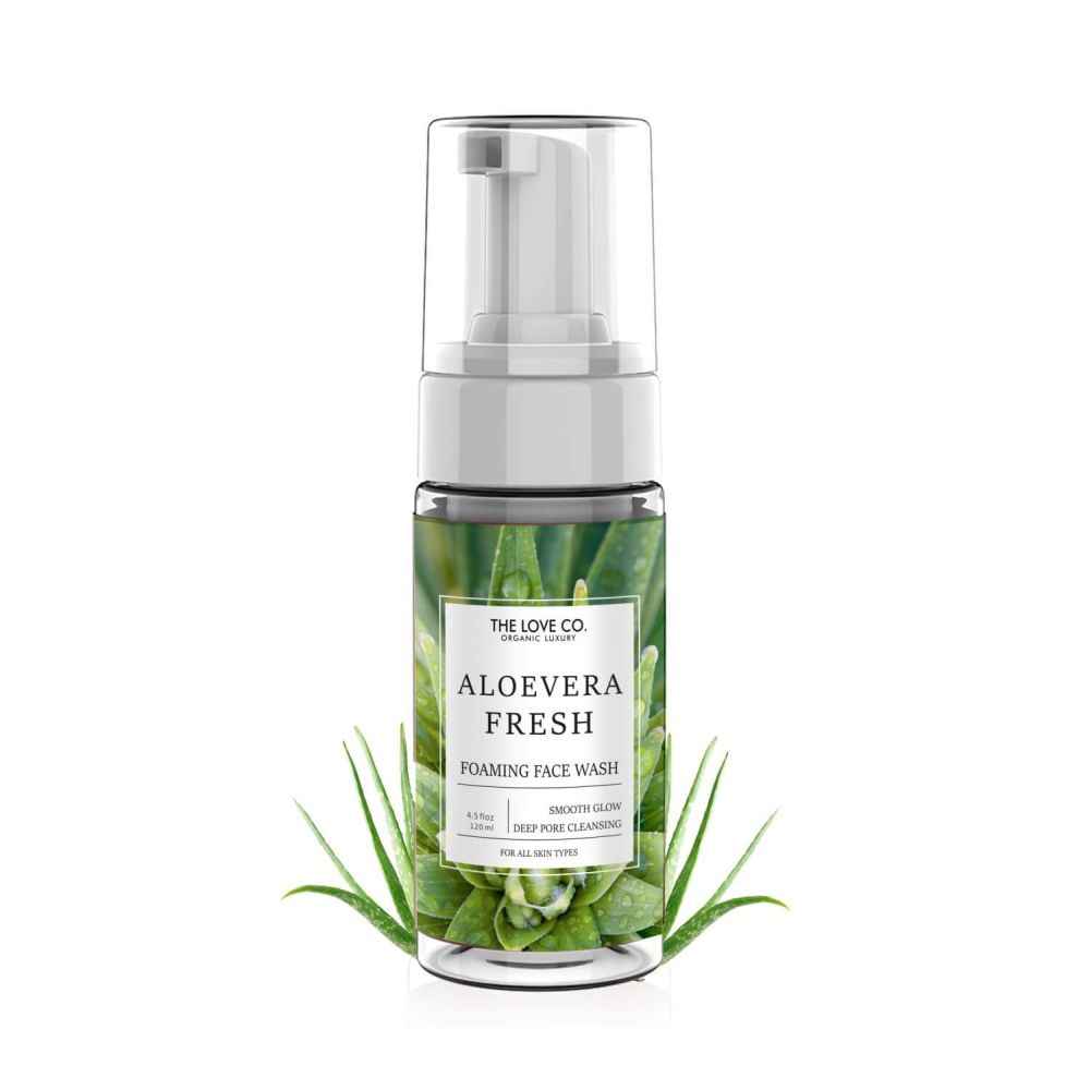 Buy The Love Co ALOE VERA FOAMING FACE WASH - Purplle