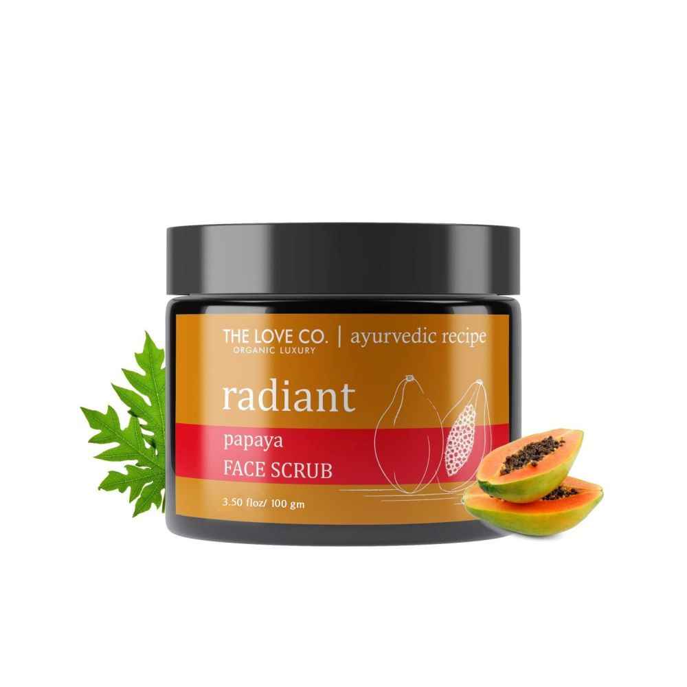 Buy The Love Co RADIANT PAPAYA FACE SCRUB - Purplle
