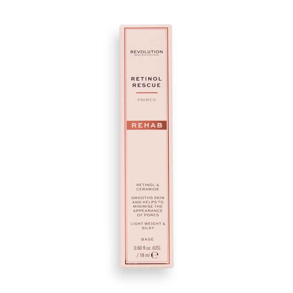 Buy Makeup Revolution Rehab Retinol Rescue Primer 18 ML - Purplle