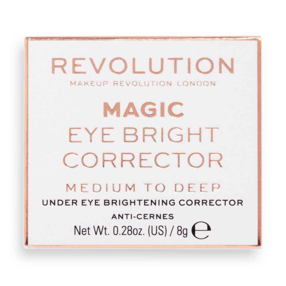 Buy Makeup Revolution Eye Bright Under Eye Corrector Medium to Deep 8 GM - Purplle
