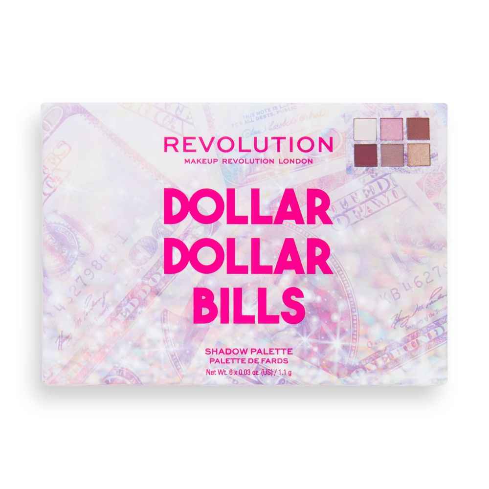 Buy Revolution Power Eyeshadow Palette Dollar Dollar Bills - Purplle