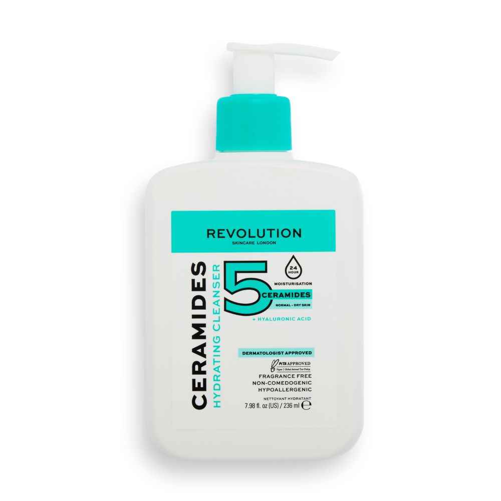 Buy Makeup Revolution Skincare Ceramides Hydrating Cleanser 236 ML - Purplle