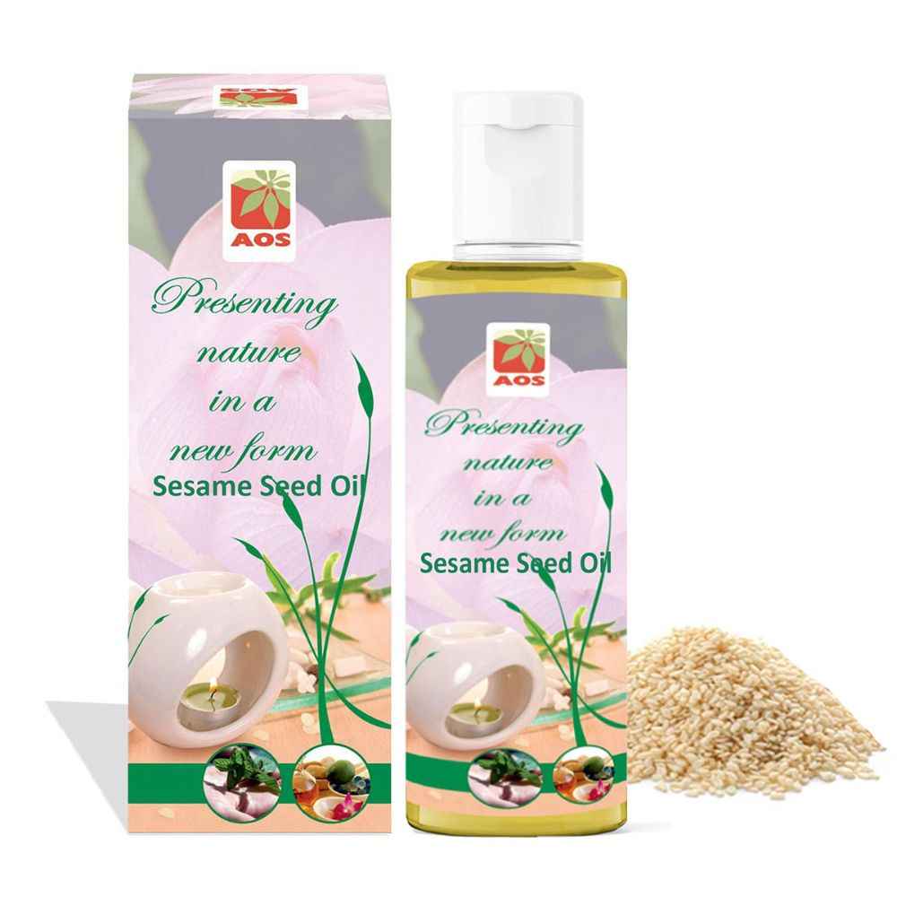Buy AOS Products 100% Pure Sesame seed Oil - 200 ml - Purplle