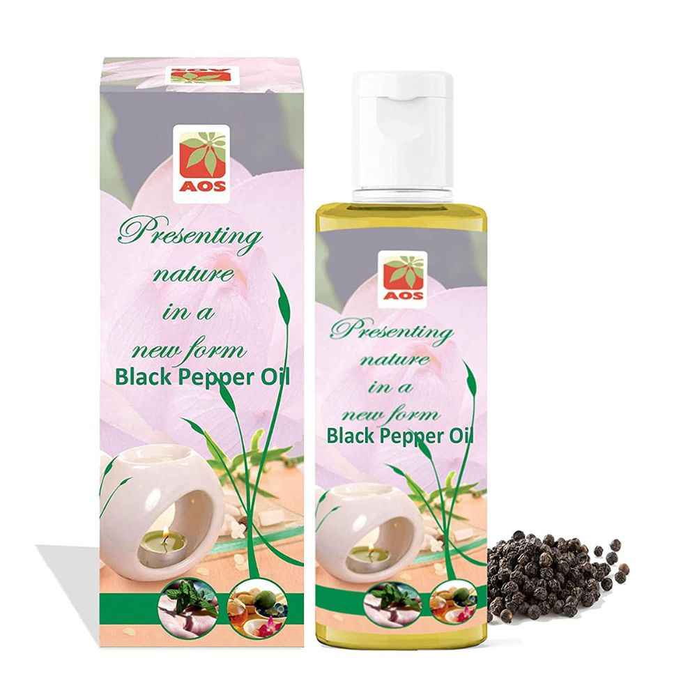 Buy AOS Products 100% Pure Black pepper Oil - 60 ml - Purplle