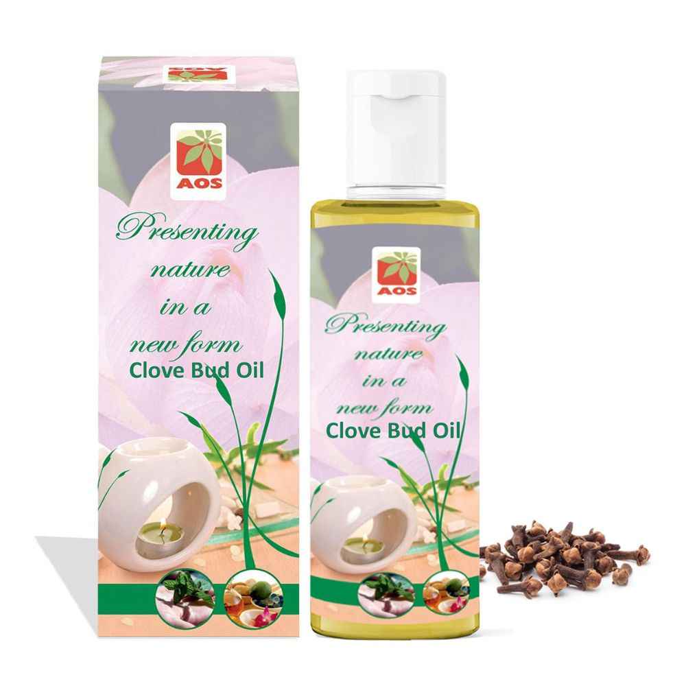 Buy AOS Products 100% Pure Clove Bud Oil - 100 ml - Purplle