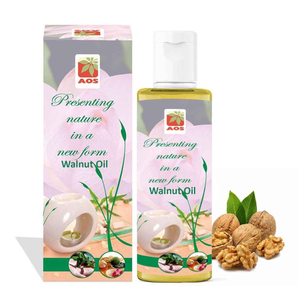 Buy AOS Products 100% Pure walnut oil - 100 ml - Purplle