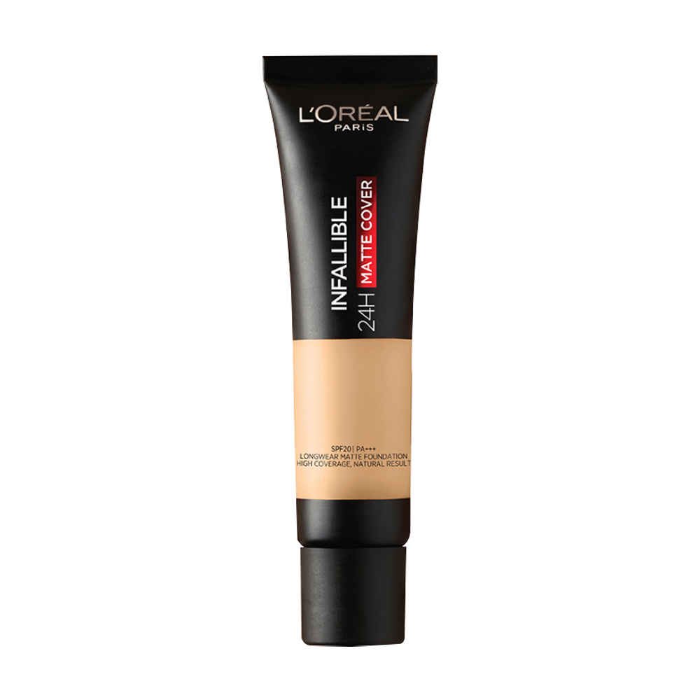 Buy L'Oreal Paris Infallible 24H Matte Cover Liquid Foundation, 110 Rose Vanilla (35 ml) - Purplle