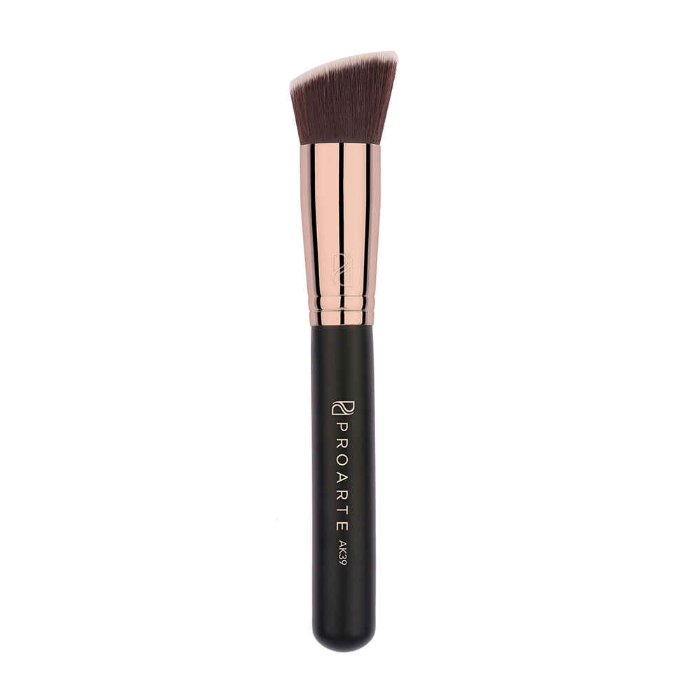 Buy Proarte AK-39 Flat Angled Kabuki Brush Black - 1 Pc - Purplle