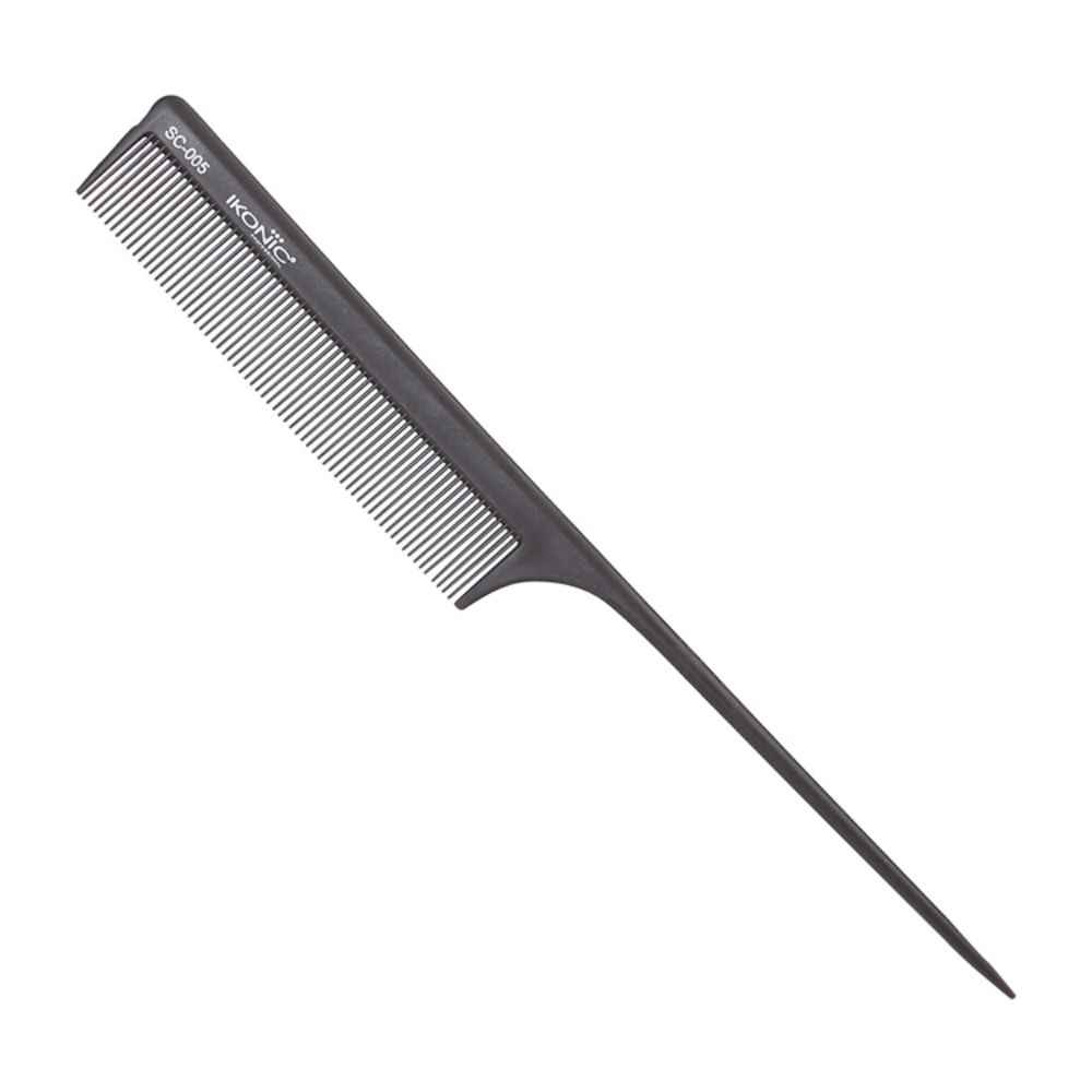 Buy Ikonic Silicon Heat Resistant Comb - 005 Grey - Purplle