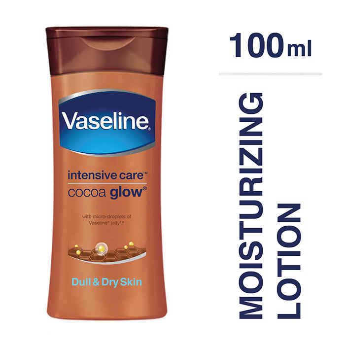 Buy Vaseline Intensive Care Cocoa Glow Body Lotion (100 ml) - Purplle
