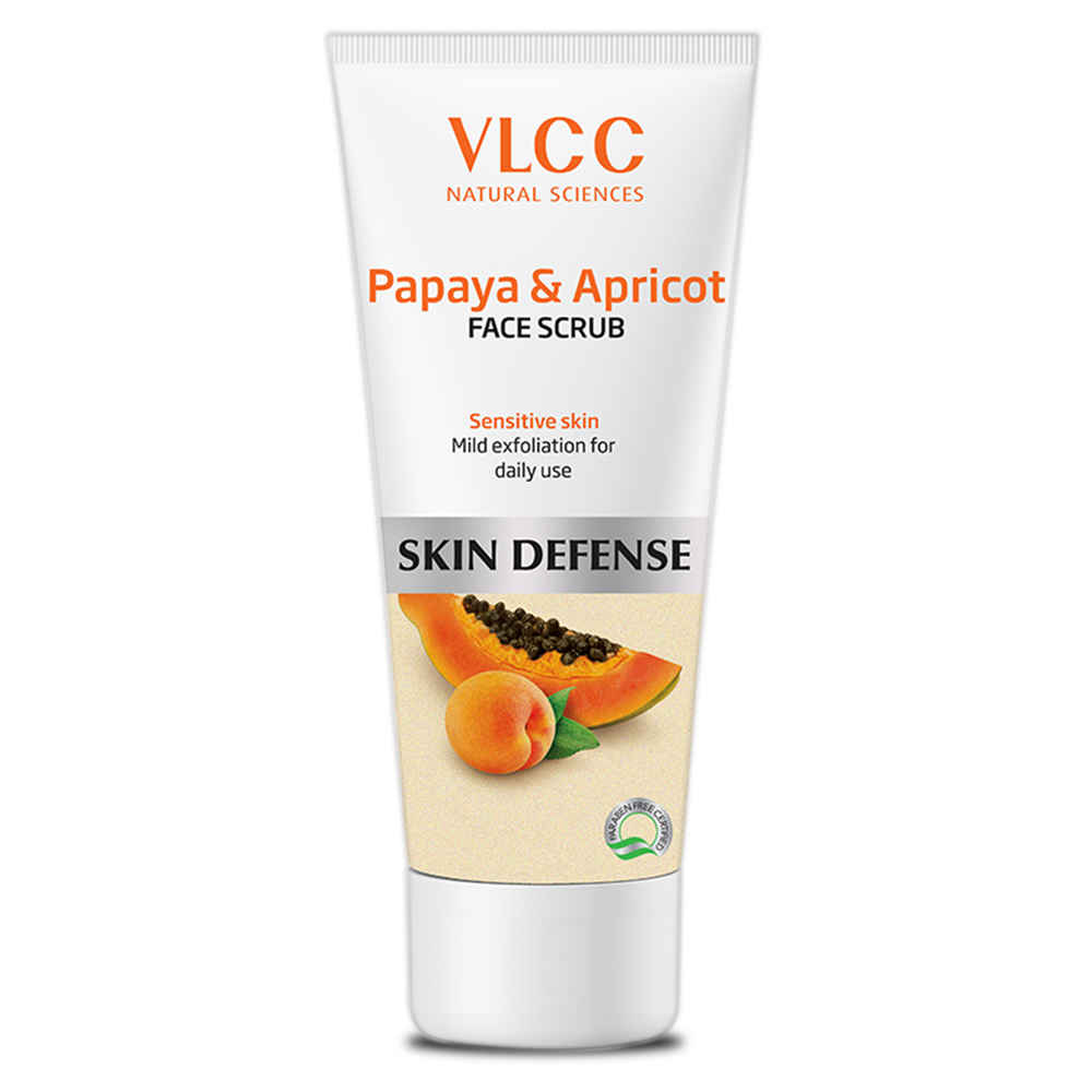 Buy VLCC Papaya & Apricot Scrub (80 g) - Purplle