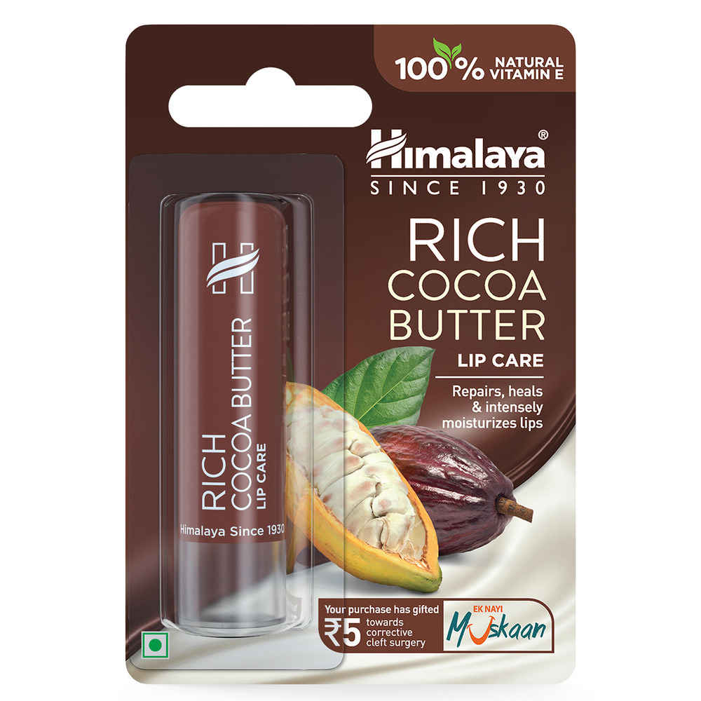 Buy Himalaya Herbals Rich Cocoa Butter Lip Care (4.5 g) - Purplle