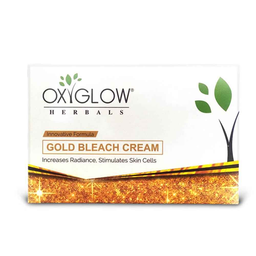 Buy OxyGlow Herbals Gold Bleach Cream,300 gm,Increases Radiance,Instant Glow - Purplle