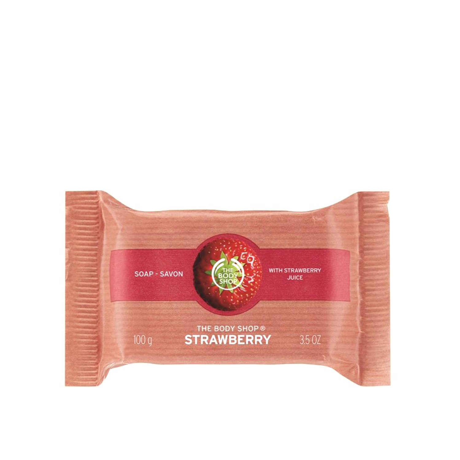 Buy The Body Shop Vegan Strawberry Soap, 100G - Purplle
