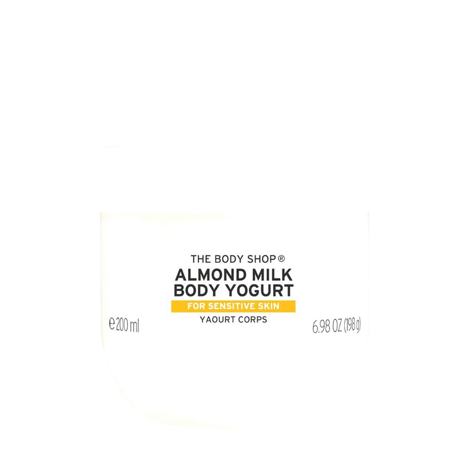 Buy The Body Shop Vegan Body Yogurt Almond Milk, 200Ml - Purplle