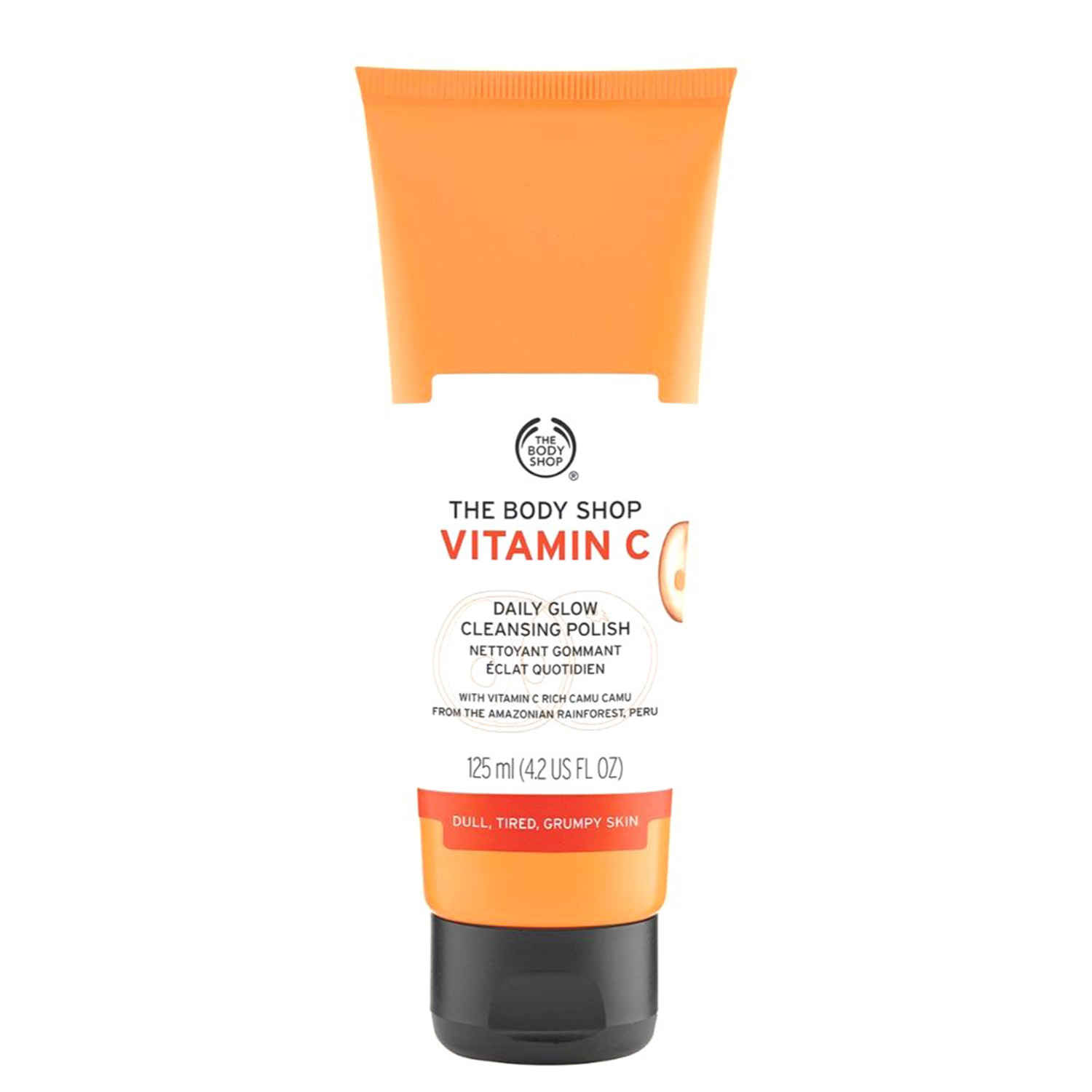 Buy The Body Shop Vegan Vitamin C Daily Glow Cleansing Polish, 125Ml - Purplle