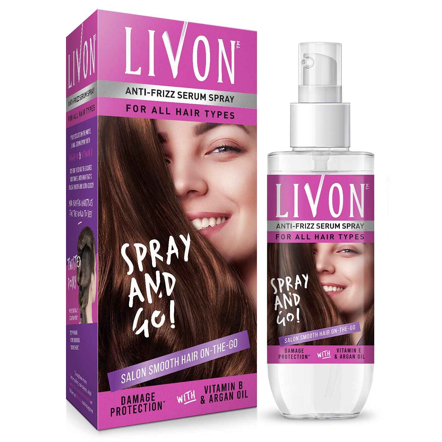 Buy Livon Shake & Spray Hair Serum (100 ml)-New Pack - Purplle