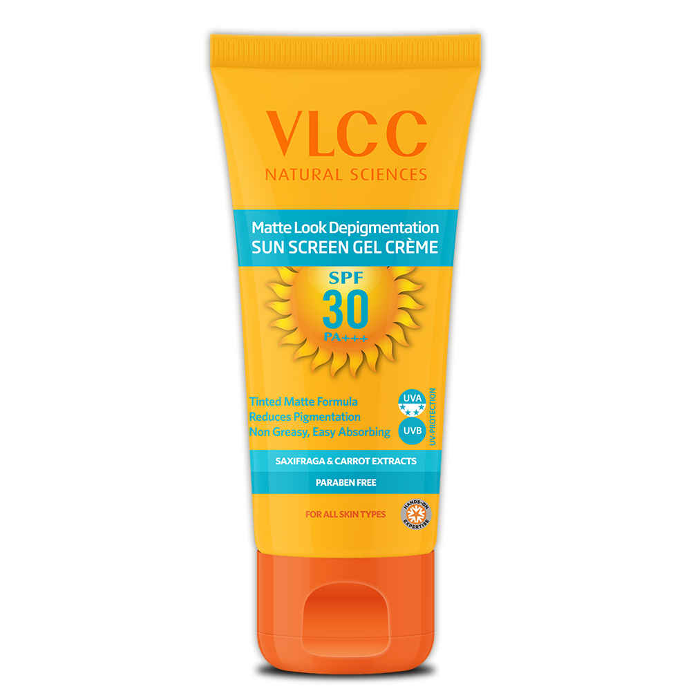 Buy VLCC Matte Look SPF 30 Sun Screen Gel Creme (50 gm) - Purplle