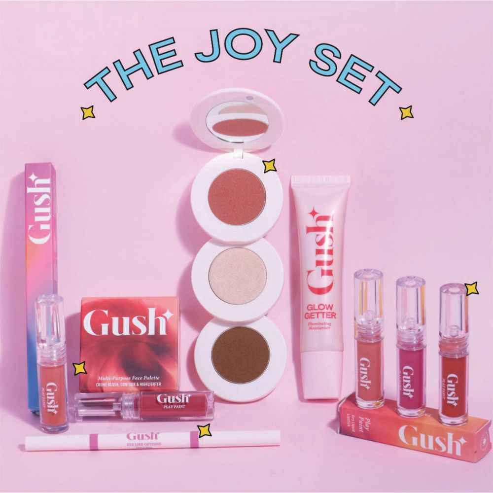 Buy Gush Beauty The Joy Set- Day In And Day Out - Purplle