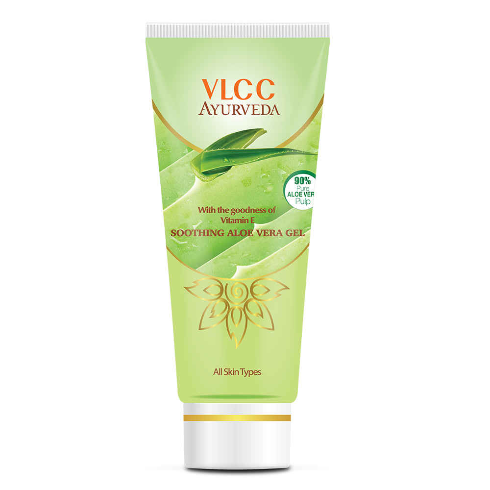 Buy VLCC Ayurveda Soothing Aloe Vera Gel (100 g) - Purplle