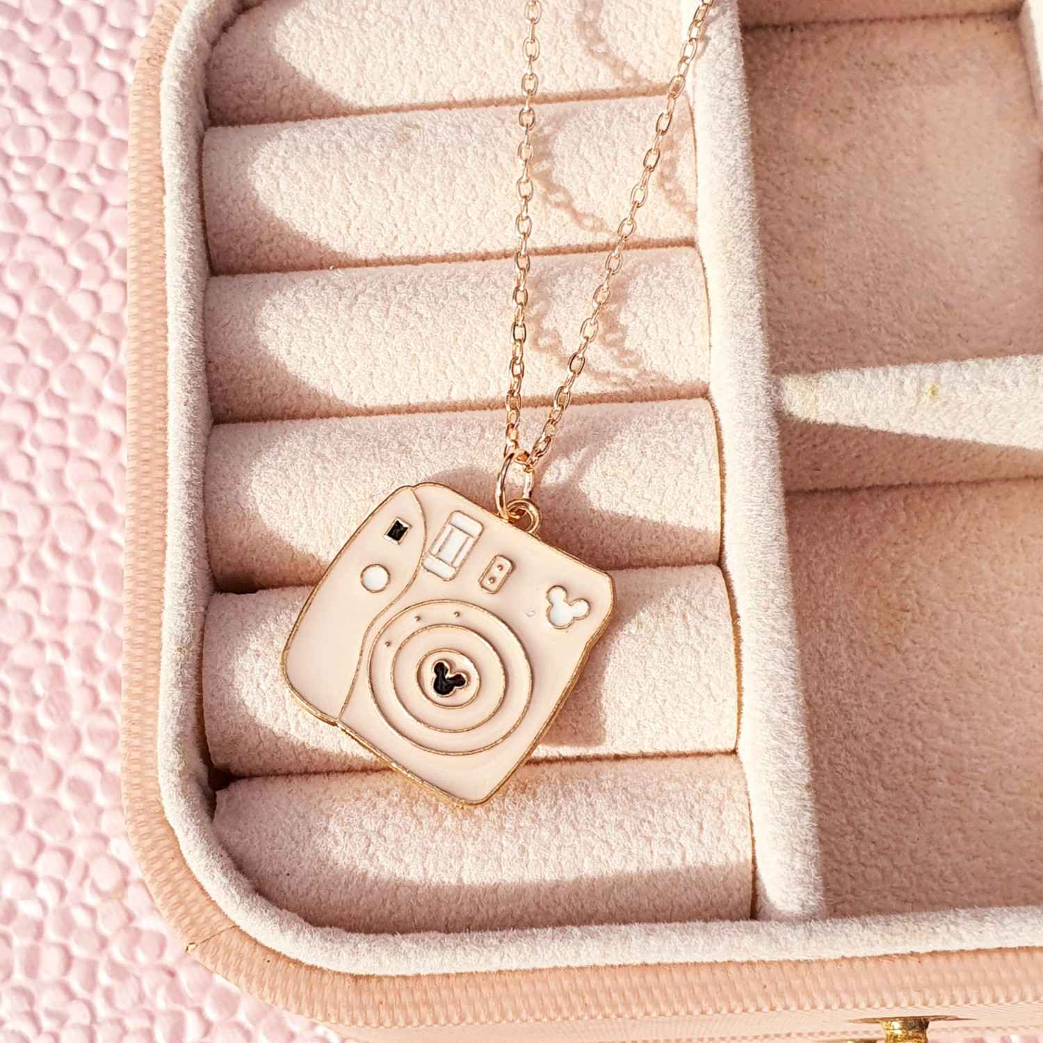 Buy Rack Jack Y2K Charm Pendant RoseGold Necklace - Polaroid Camera - Purplle