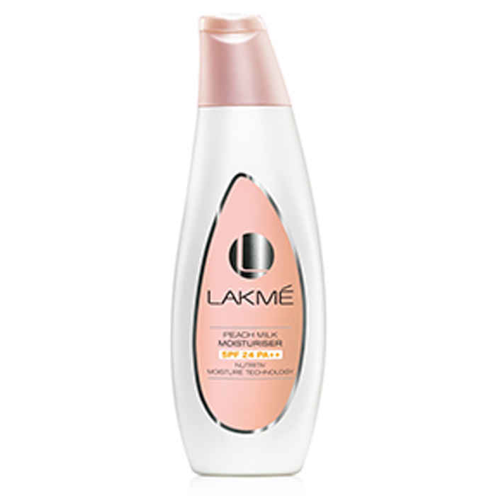 Buy Lakme Peach Milk Moisturizer SPF 24 PA Sunscreen Lotion | Enriched With Vitamin E |Improves Skin Texture | Sun Protection | 120 ml - Purplle
