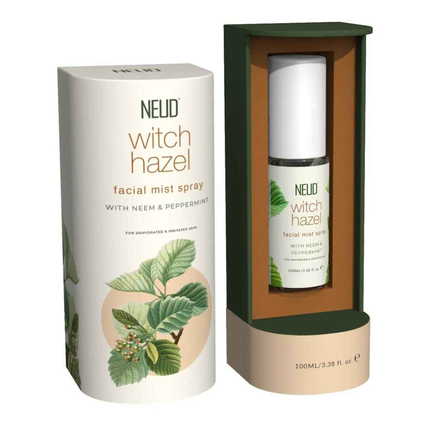Buy NEUD Witch Hazel Facial Mist Spray for Dehydrated & Irritated Skin - 1 Pack (100 ml) - Purplle