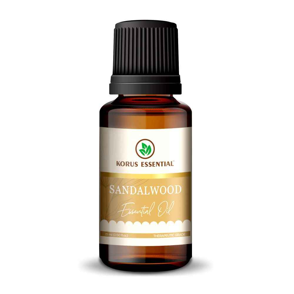 Buy Korus Essential Sandalwood Essential Oil - Therapeutic Grade 15 ml - Purplle
