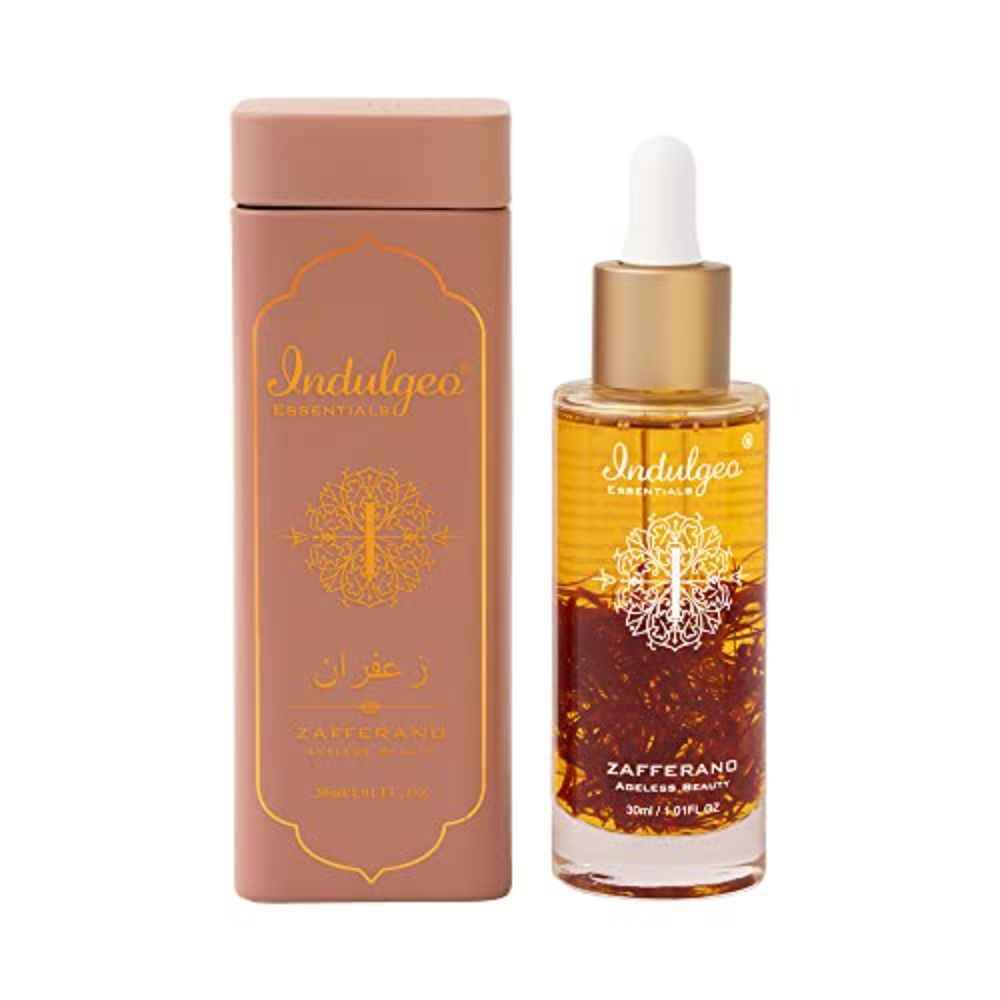 Buy Indulgeo Essentials Zafferano, Ageless Beauty with Saffron 30ml - Purplle
