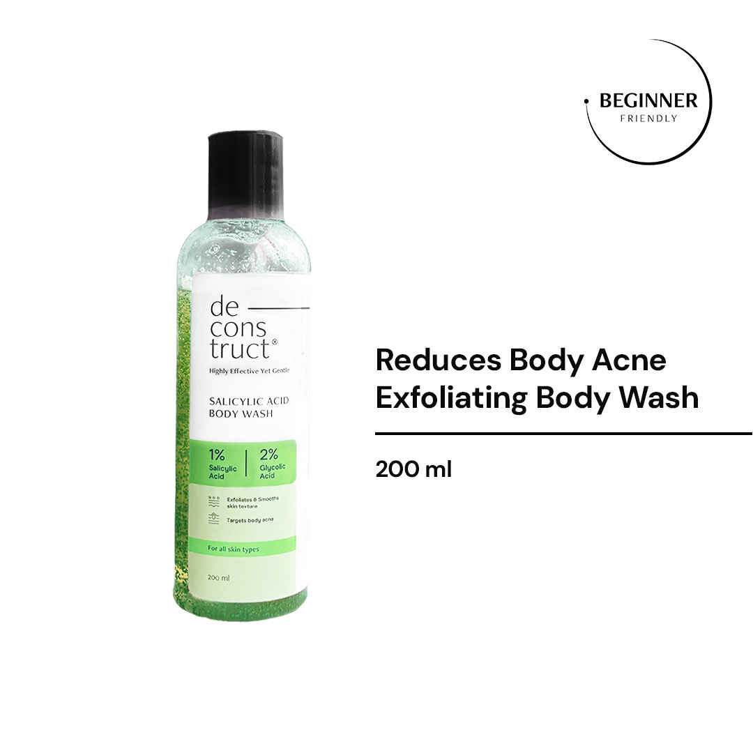 Buy Deconstruct Exfoliating Body Wash - 11% AHA + 2%BHA Body Wash (200 ml) - Purplle