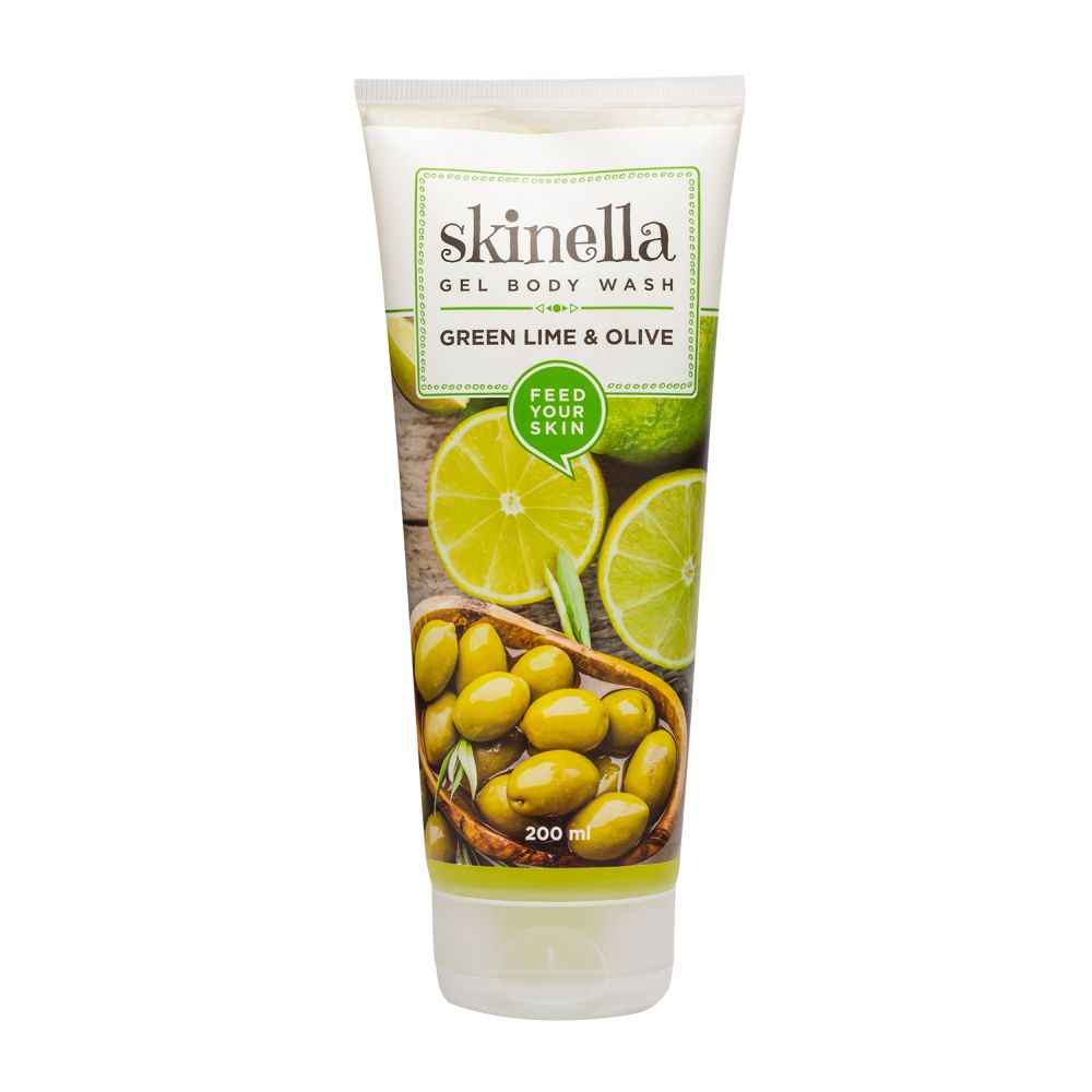 Buy Skinella Gel Body Wash Green Lime and Olive - Purplle