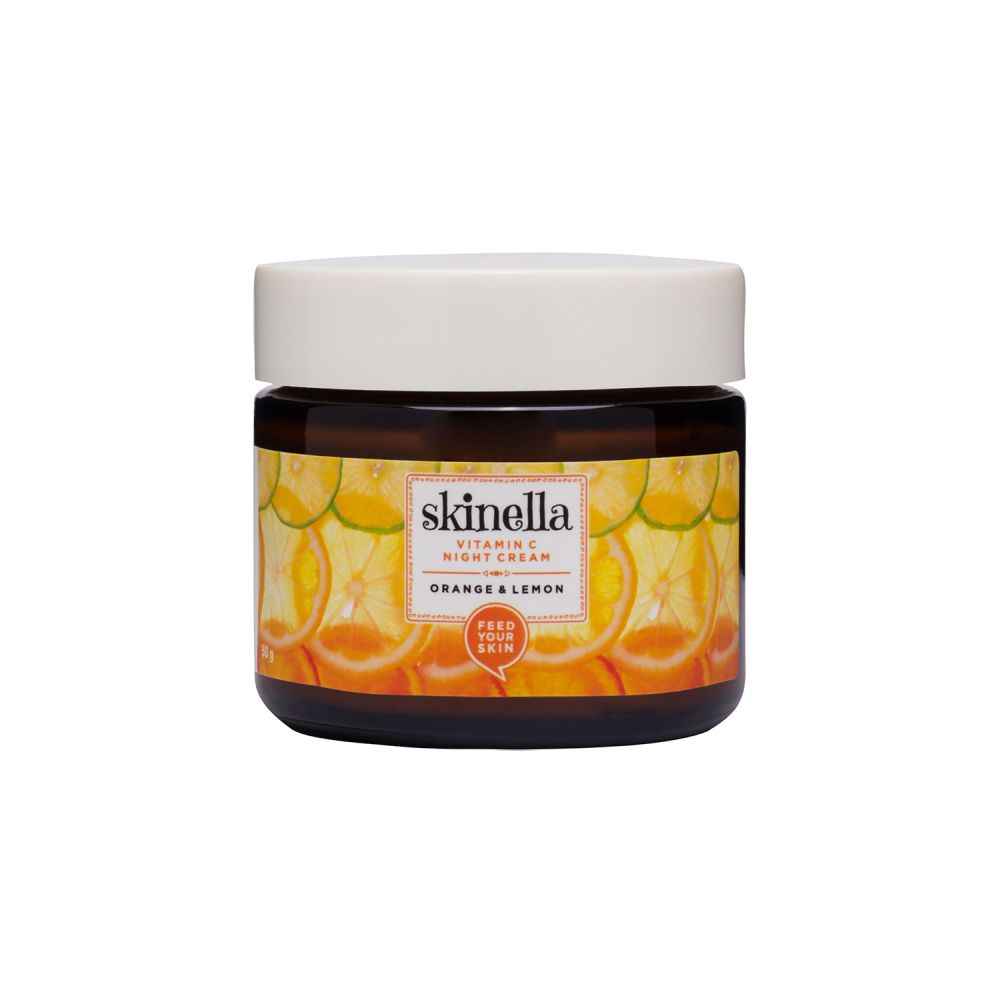 Buy Skinella Vitamin C Orange & Lemon Night Cream - Purplle