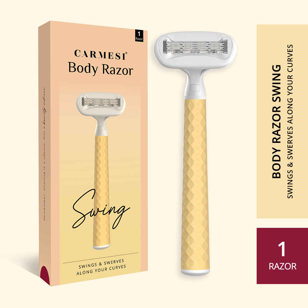 Buy Carmesi Body Razor Swing - Yellow Daze (KI-S509LO) - 1 Pc - Purplle