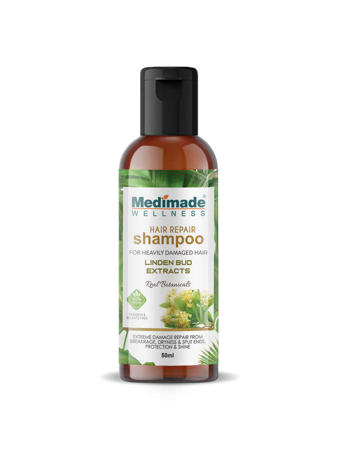 Buy Medimade Hair Repair Shampoo with Linden Bud Extracts - 50 ml - Purplle