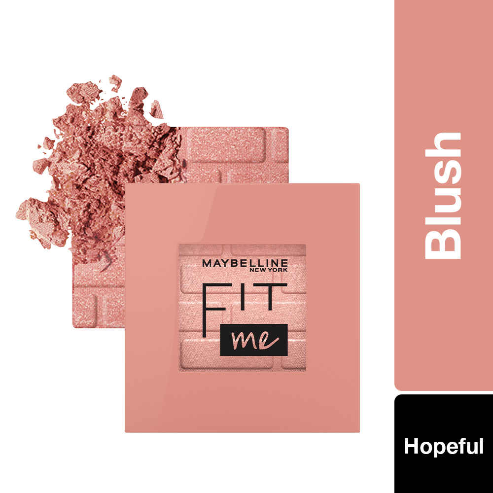 Buy Maybelline Fit Me Blush , 20 Hopeful | 16 HR Long Lasting Wear - Purplle