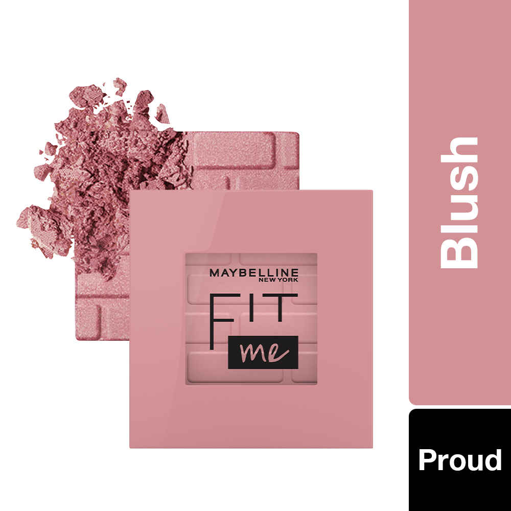 Buy Maybelline Fit Me Blush , 40 Proud | 16 HR Long Lasting Wear - Purplle