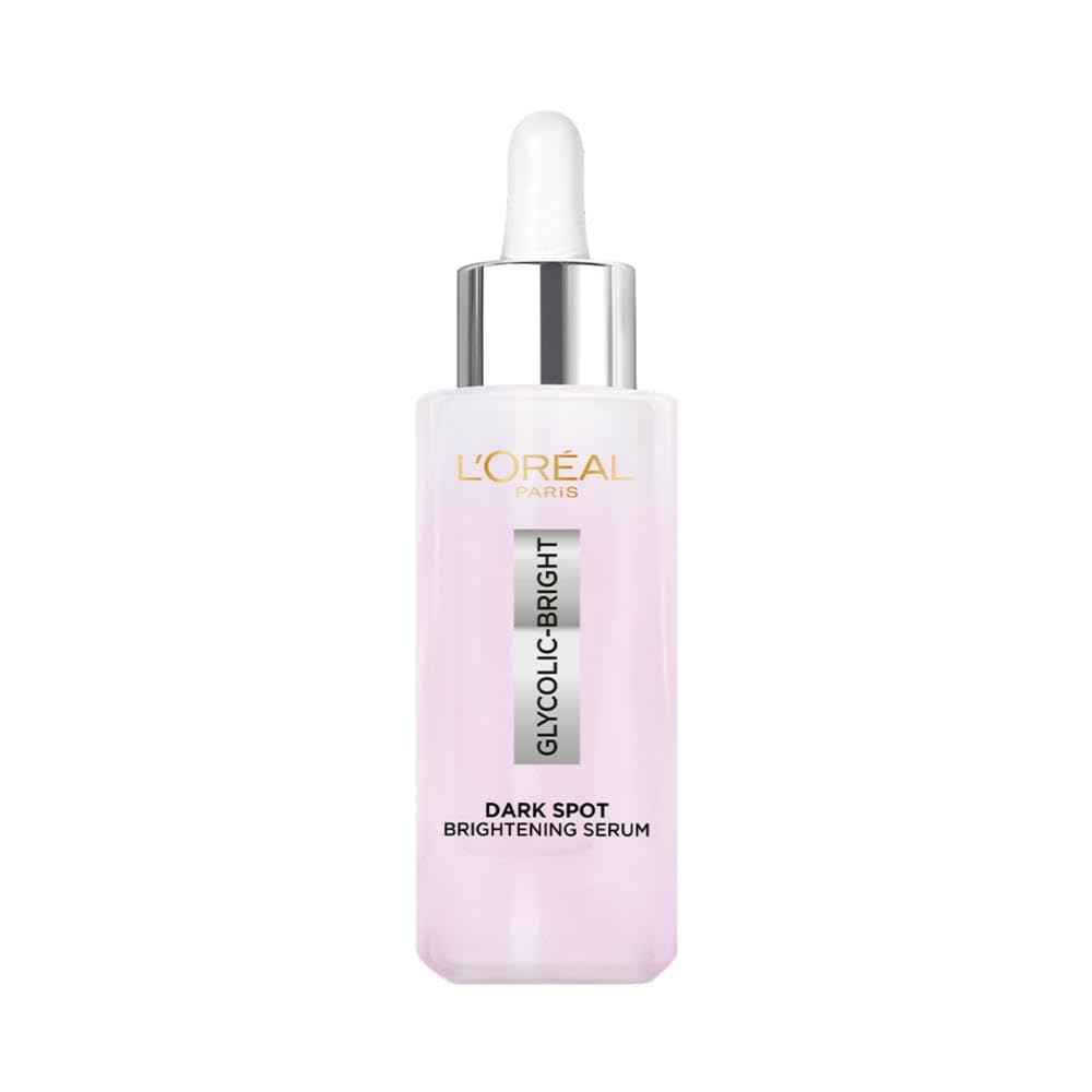 Buy L'Oreal Paris Glycolic Bright 8% [Melasyl + Niacinamide] Face Serum for Brightening Dark Spots - 30 ml - Purplle