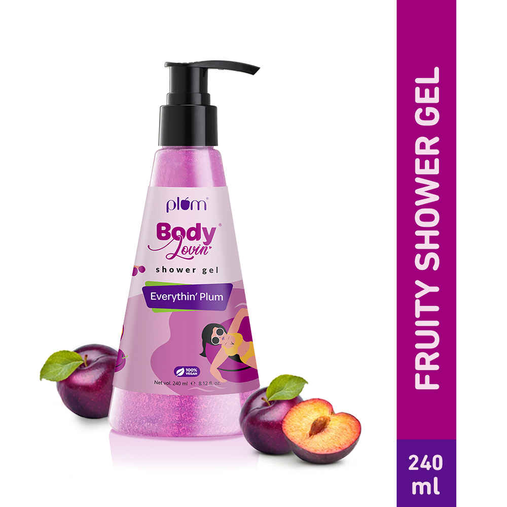 Buy Plum BodyLovin' Everythin' Plum Shower Gel 240 ml - Purplle